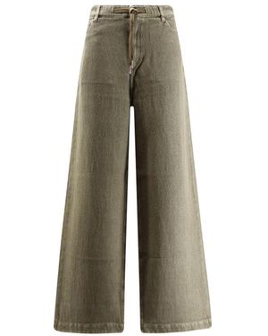 Golden Goose Wide Jeans - Green