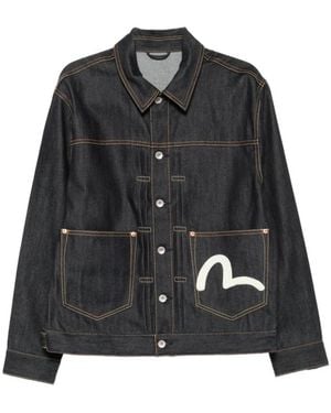 Evisu Denim Jackets - Nero