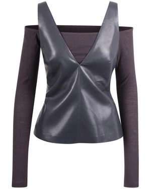 Nanushka Long Sleeve Tops - Azul