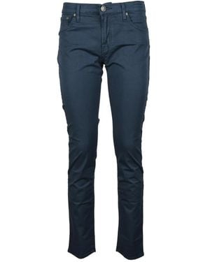 Jacob Cohen Jeans De Algodón Y Elastano, Mujer, Talla - Azul