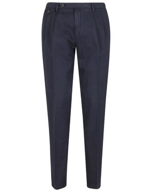 BRIGLIA Suit Trousers - Blue