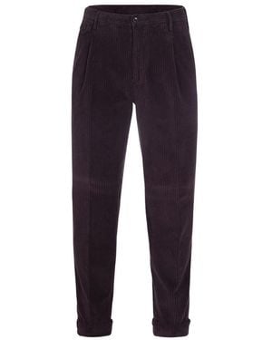 Lubiam Slim-Fit Trousers - Blue