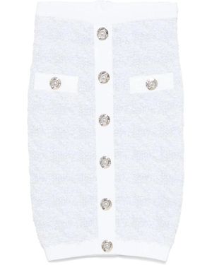 Balmain Short Skirts - White