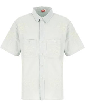 KENZO Short Sleeve Shirts - White