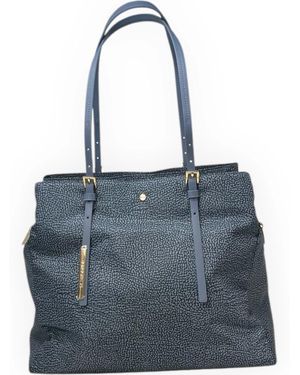Borbonese Tote Bags - Bleu