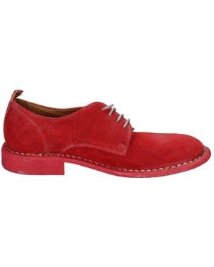 Moma Laced Shoes - Red