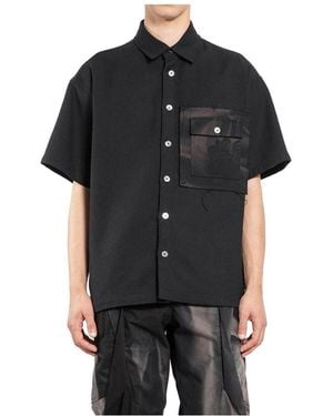 JiyongKim Short Sleeve Shirts - Black