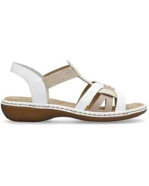 Rieker Wedges - Blanco