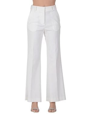 EMMA & GAIA Wide Trousers - White