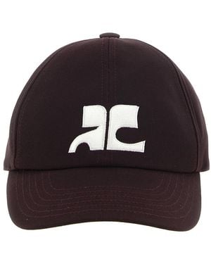 Courreges Caps - Negro