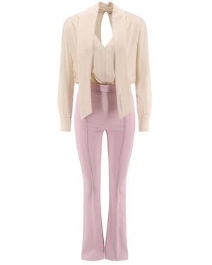 Elisabetta Franchi Jumpsuits - Pink