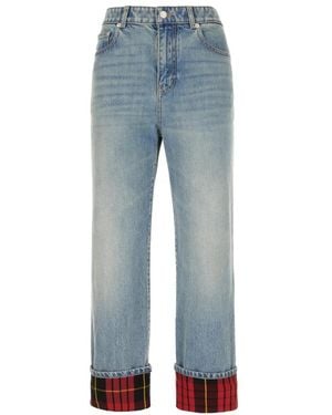 McQueen Straight Jeans - Blue