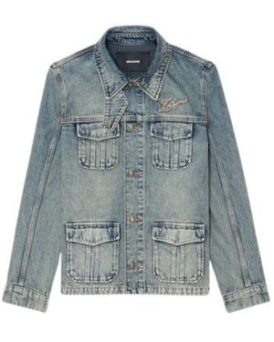 Zadig & Voltaire Denim Jackets - Azul