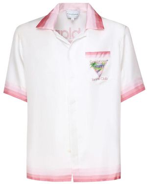 CASABLANCA Short Sleeve Shirts - Pink