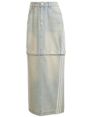 adidas Denim Skirts - Grigio