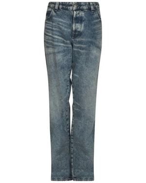 DIESEL Straight Jeans - Blauw