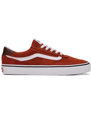 Vans Brooklyn Ls - Rot