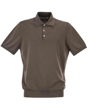 Brunello Cucinelli Polo Shirts - Marrón