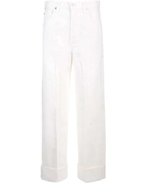 Citizens of Humanity Straight Jeans - White