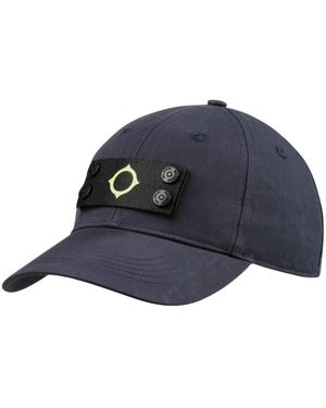 Ma Strum Badge Baseball Cap - Blau