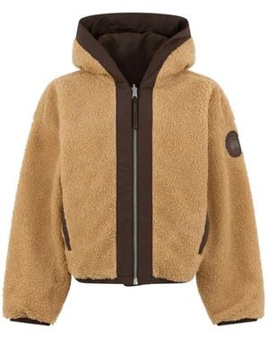 Canada Goose Faux Fur & Shearling Jackets - Brown