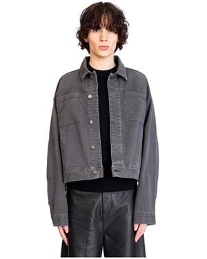 Entire studios Giacca denim stone light - Grigio