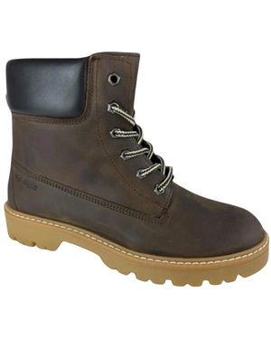 H.i.p. Lace-Up Boots - Marron