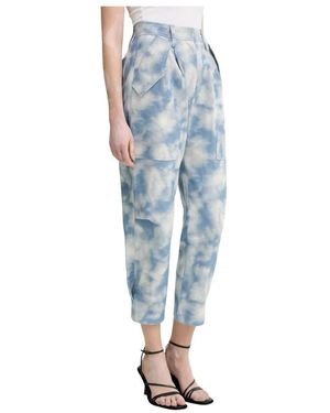 IRO Relaxed High-Waist Jeans - Blau