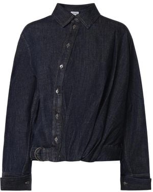 Loewe Denim Jackets - Blue