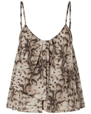 Pinko Sleeveless Tops - Marrone