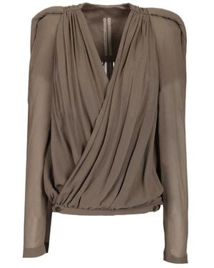 Rick Owens Blouses - Marrone
