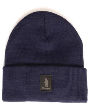 Refrigue Accessoires ,Blauw ,Cuffed Logo Hat