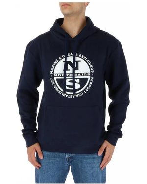 North Sails Hoodies - Blue