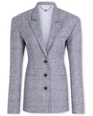 Rabanne Maßgeschneiderte Blazerjacke - Blau