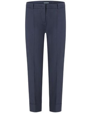 Cambio Cropped Trousers - Blue
