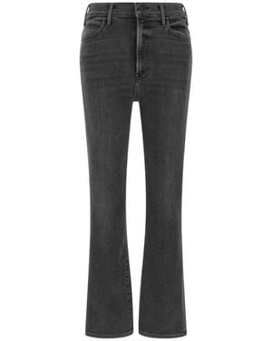 Mother Hustler Ankle Jeans - Grijs