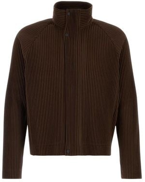 Issey Miyake Light Jackets - Brown