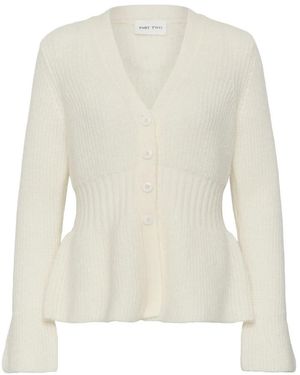 Part Two Cardigan - Weiß