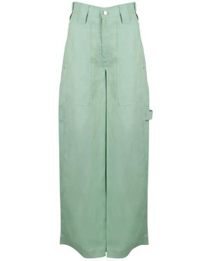Stella McCartney Wide Trousers - Green
