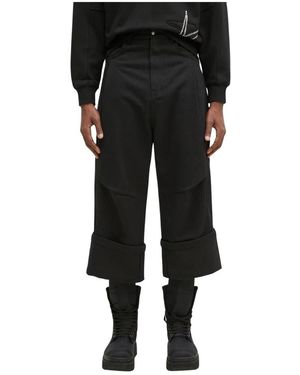 Adererror Cropped Trousers - Nero