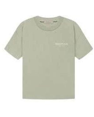 Fear Of God Ruhiges Seafoam T-Shirt - Grün