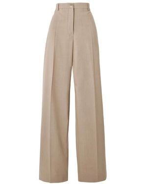 Sportmax Wide Trousers - Natural