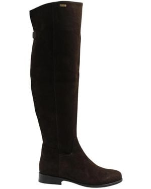 Scapa Wiebel Overknee-Stiefel - Schwarz