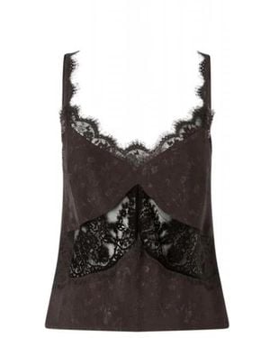 Pinko Sleeveless Tops - Negro