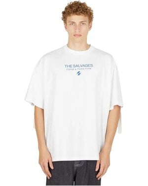 The Salvages Oversized Tops - White