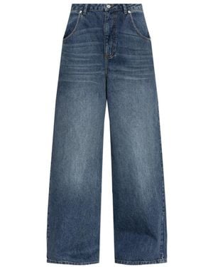 Officine Generale Wide Jeans - Bleu