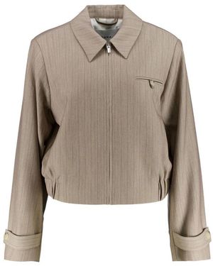 Comma, Boxy Blouson - Naturel