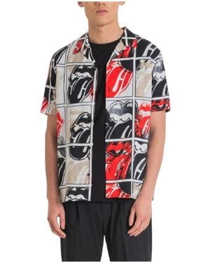 Antony Morato Short Sleeve Shirts - Red