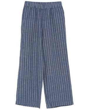 JC Sophie Wide Trousers - Azul