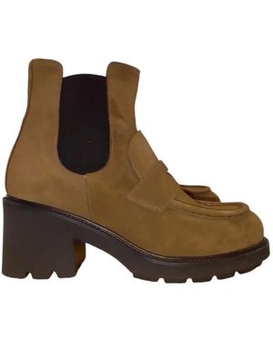 Doucal's Schoenen ,Bruin ,Siena Chelsea Boot